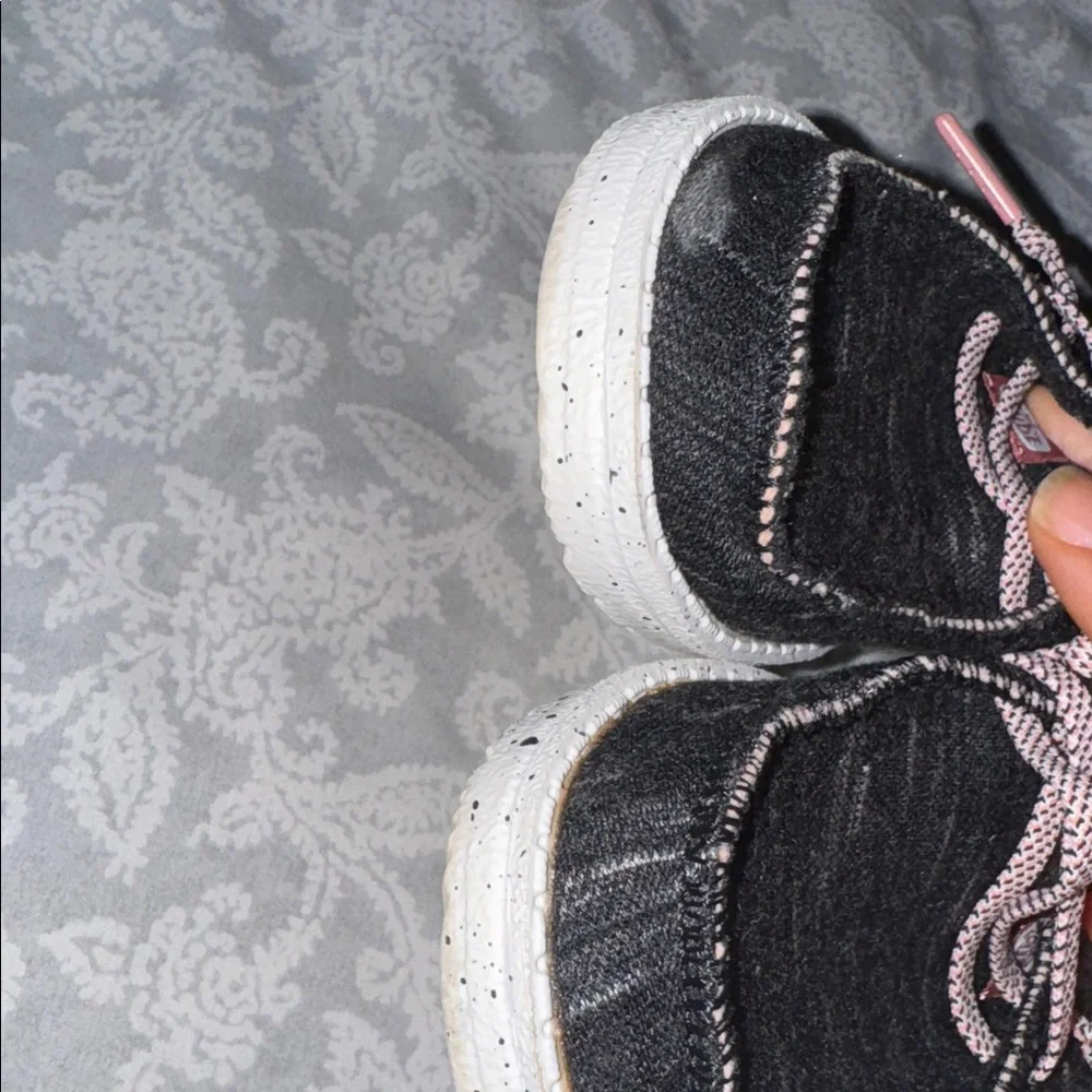 Size TD10 little kids Hey Dude shoes